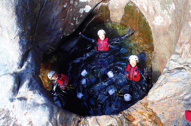 シャワークライミング